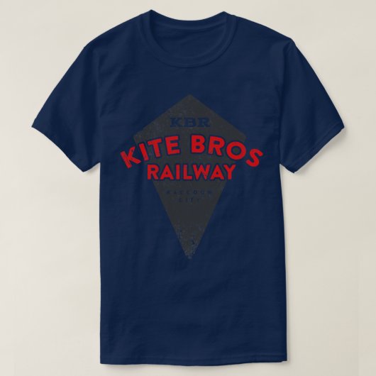 Kite Bros Railway T-Shirt (Design vorne)