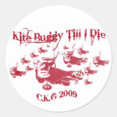 Kite Buggy Sticker (Vorderseite)