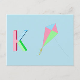 Kite Card Postkarte