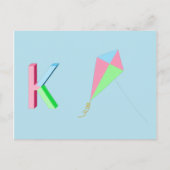 Kite Card Postkarte (Vorderseite)