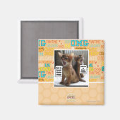 Kite-Carolen Magnet (Vorderseite/Rückseite)