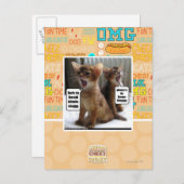 Kite-Carolen Postkarte (Vorne/Hinten)