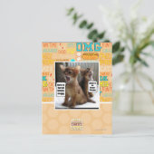 Kite-Carolen Postkarte (Stehend Vorderseite)