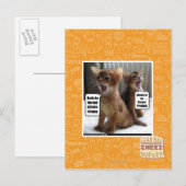Kite-Carolen Postkarte (Vorne/Hinten)