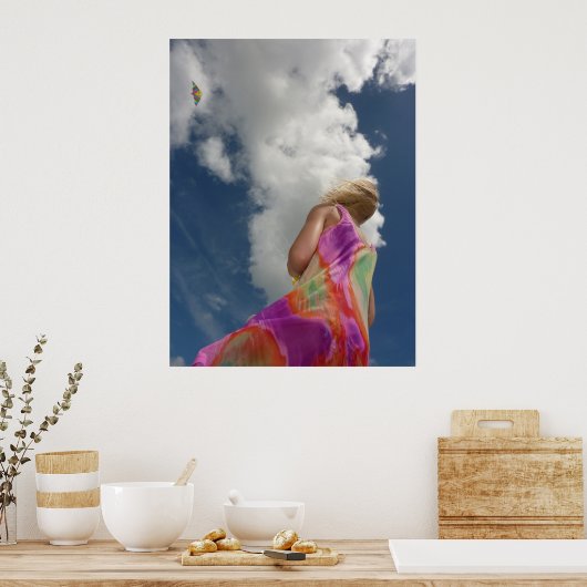 Kite Fantasy Poster (Küche)