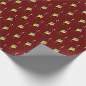 Kite Flying Geschenkpapier (Ecke)