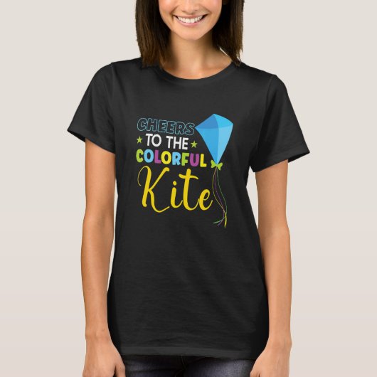 Kite Flying Kite Fan For Fite Flying 1 T-Shirt (Vorderseite)