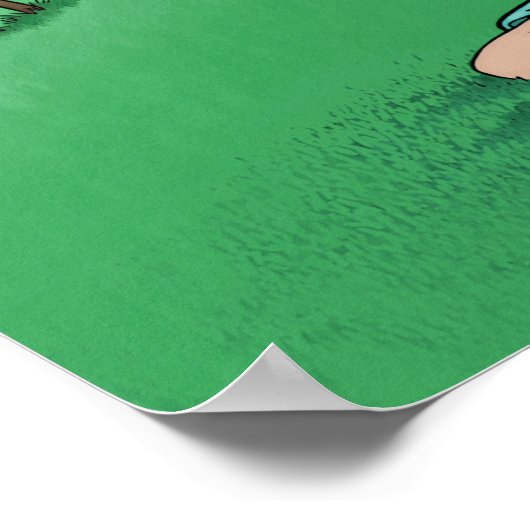 Kite Flying Poster (Ecke)