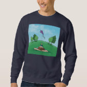Kite Flying Sweatshirt (Vorderseite)