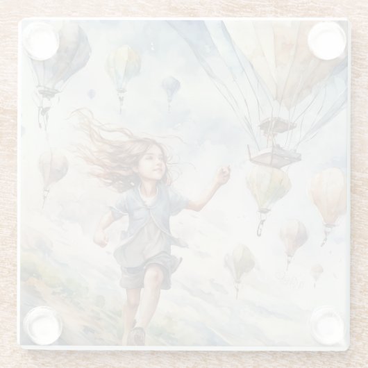 Kite Glasuntersetzer (Rückseite)