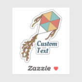 Kite Icon Aufkleber (Blatt)