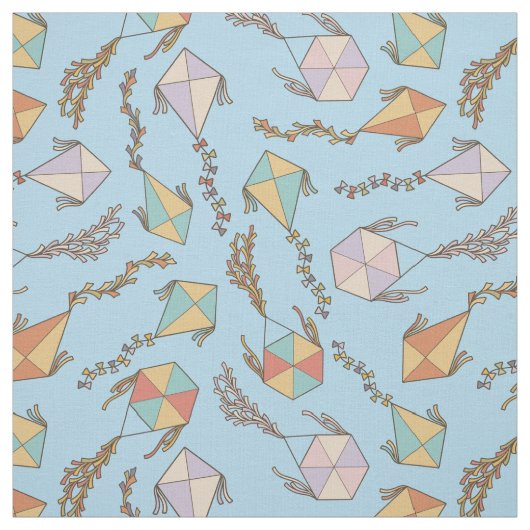 Kite Icons Muster Stoff (Muster)