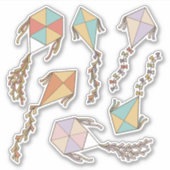 Kite Icons Sticker Set (Vorderseite)