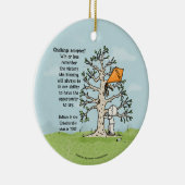 Kite in einem Motivierend Zitat Keramik Ornament (Rechts)