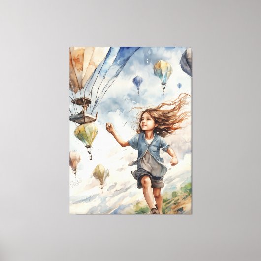 Kite Leinwanddruck (Vorderseite)