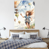 Kite Leinwanddruck (Insitu (Schlafzimmer))