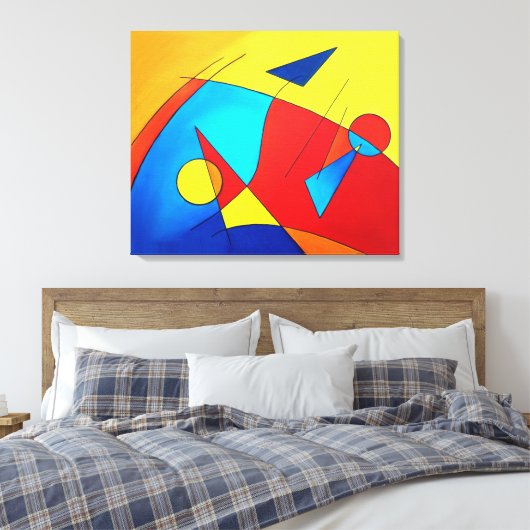 Kite Leinwanddruck (Insitu (Schlafzimmer))