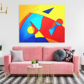 Kite Leinwanddruck (Insitu (Wohnzimmer))