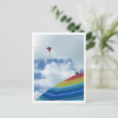 Kite Postcard Postkarte (Stehend Vorderseite)