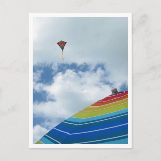 Kite Postcard Postkarte (Vorderseite)