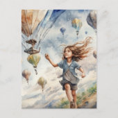 Kite Postkarte (Vorderseite)