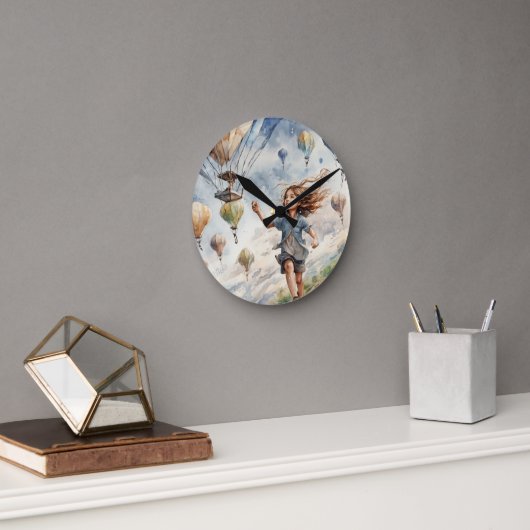 Kite Runde Wanduhr (Büro)