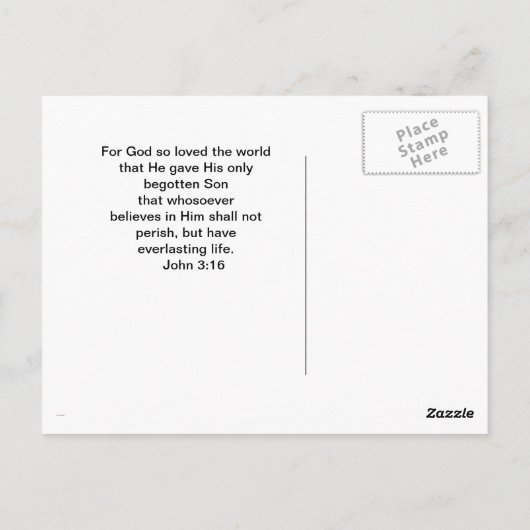 Kite Sky Postkarte (Rückseite)