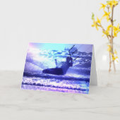 Kite Surfing Greeting Card Karte (Gelbe Blume)