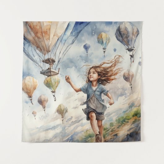 Kite Wandteppich (Vorderseite)