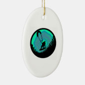 KITEBOARD EREIGNIS-HORIZONTE KERAMIK ORNAMENT (Rechts)