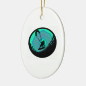 KITEBOARD EREIGNIS-HORIZONTE KERAMIK ORNAMENT (Links)