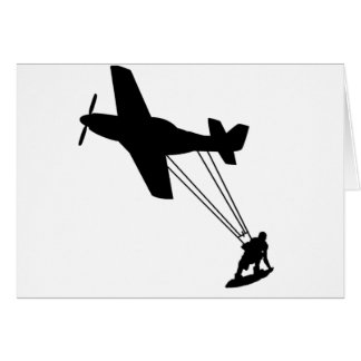 Kiteboard Flugzeug