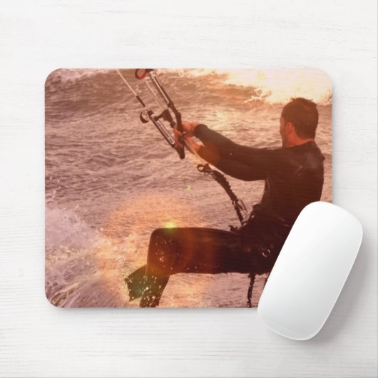 Kiteboard Mausunterlage Mousepad (Mit Mouse)