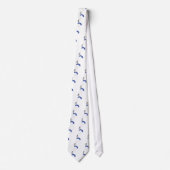 Kiteboarder Krawatte (Vorderseite)