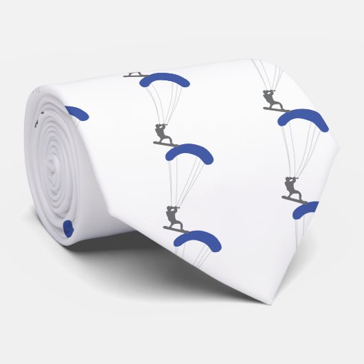 Kiteboarder Krawatte (Gerollt)