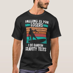 Kiteboarder Vintages Random Gravity Tests Funny Ki T-Shirt