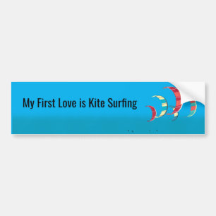 Kiteboarding-Aufkleber Autoaufkleber