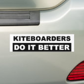 KITEBOARDING AUTOAUFKLEBER (Auf Auto)