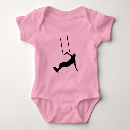 Kiteboarding Baby Strampler (Vorderseite)