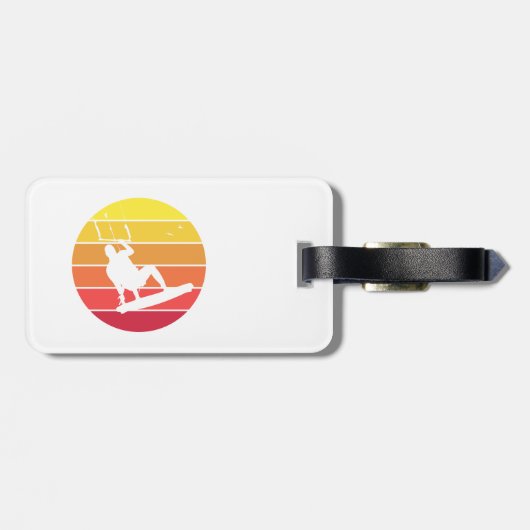 Kiteboarding Gepäckanhänger (Rückseite horizontal)