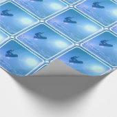 Kiteboarding Geschenkpapier (Ecke)