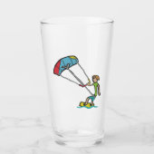 Kiteboarding Glas (Vorderseite)