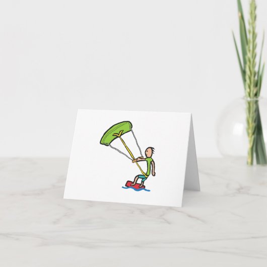 Kiteboarding Karte (Vorderseite)