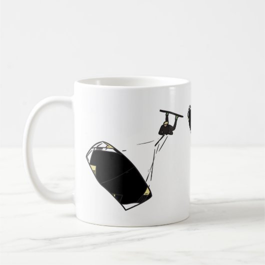 Kiteboarding - Kiteloop Kaffeetasse (Links)