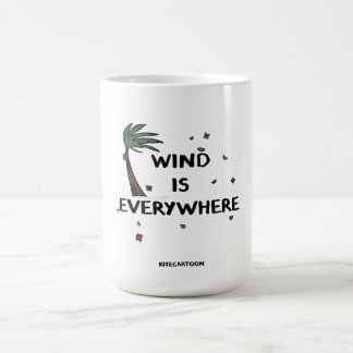Kiteboarding/kitesurfing - Der Wind ist überall Kaffeetasse