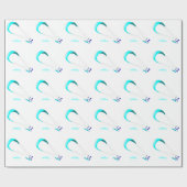 Kiteboarding Kitesurfing Geschenke Geschenkpapier (Flach)