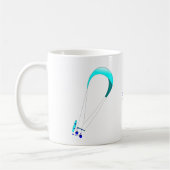 Kiteboarding Kitesurfing Geschenke Kaffeetasse (Links)