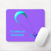 Kiteboarding Kitesurfing Geschenke Mousepad (Mit Mouse)