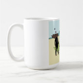 Kiteboarding/kitesurfing - Kitegirl Kaffeetasse (Links)