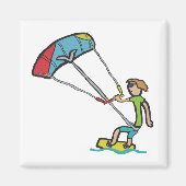 Kiteboarding Magnet (Vorne)